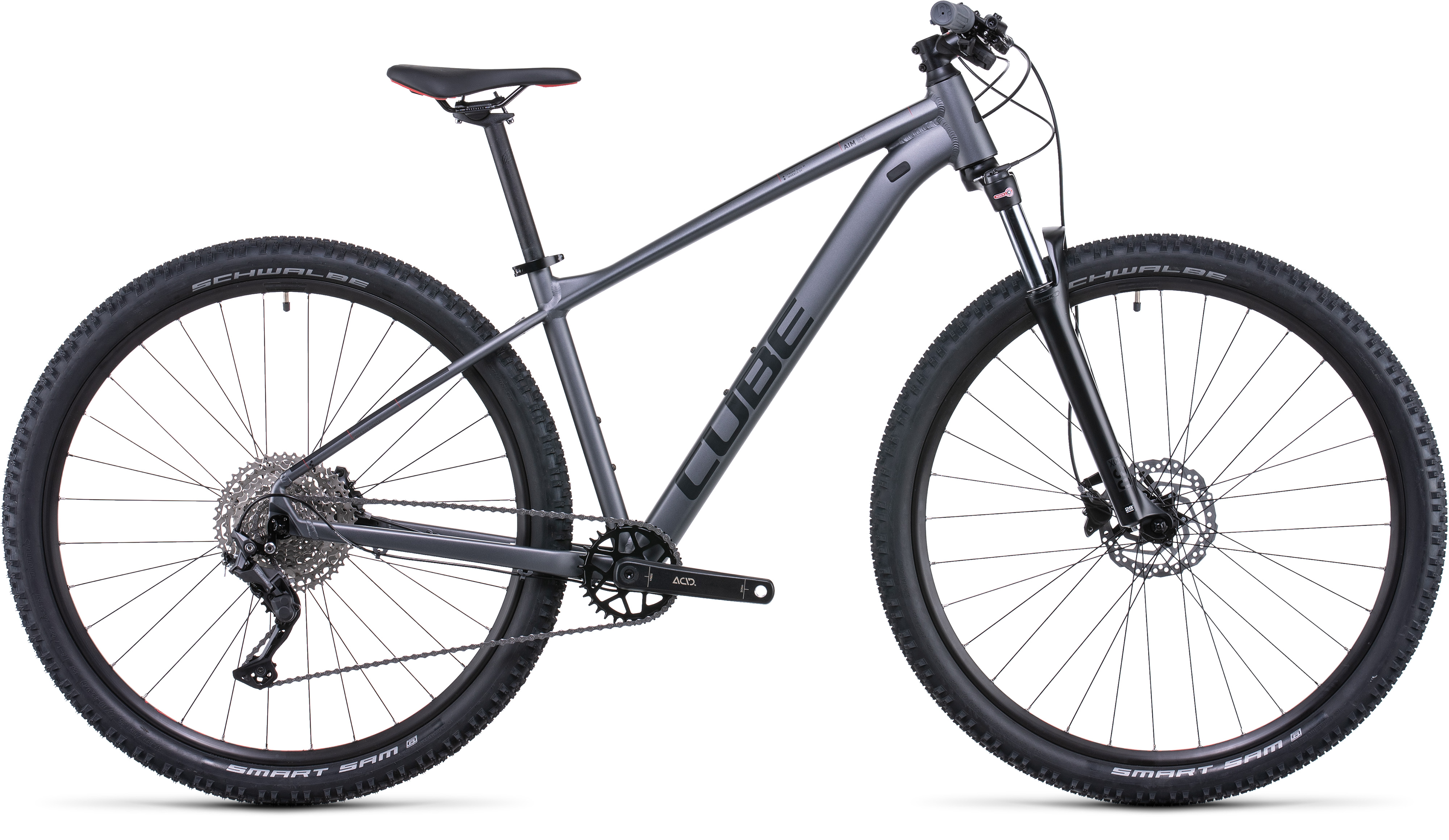 Cube AIM EX 2022 grey, red L | Outfindo