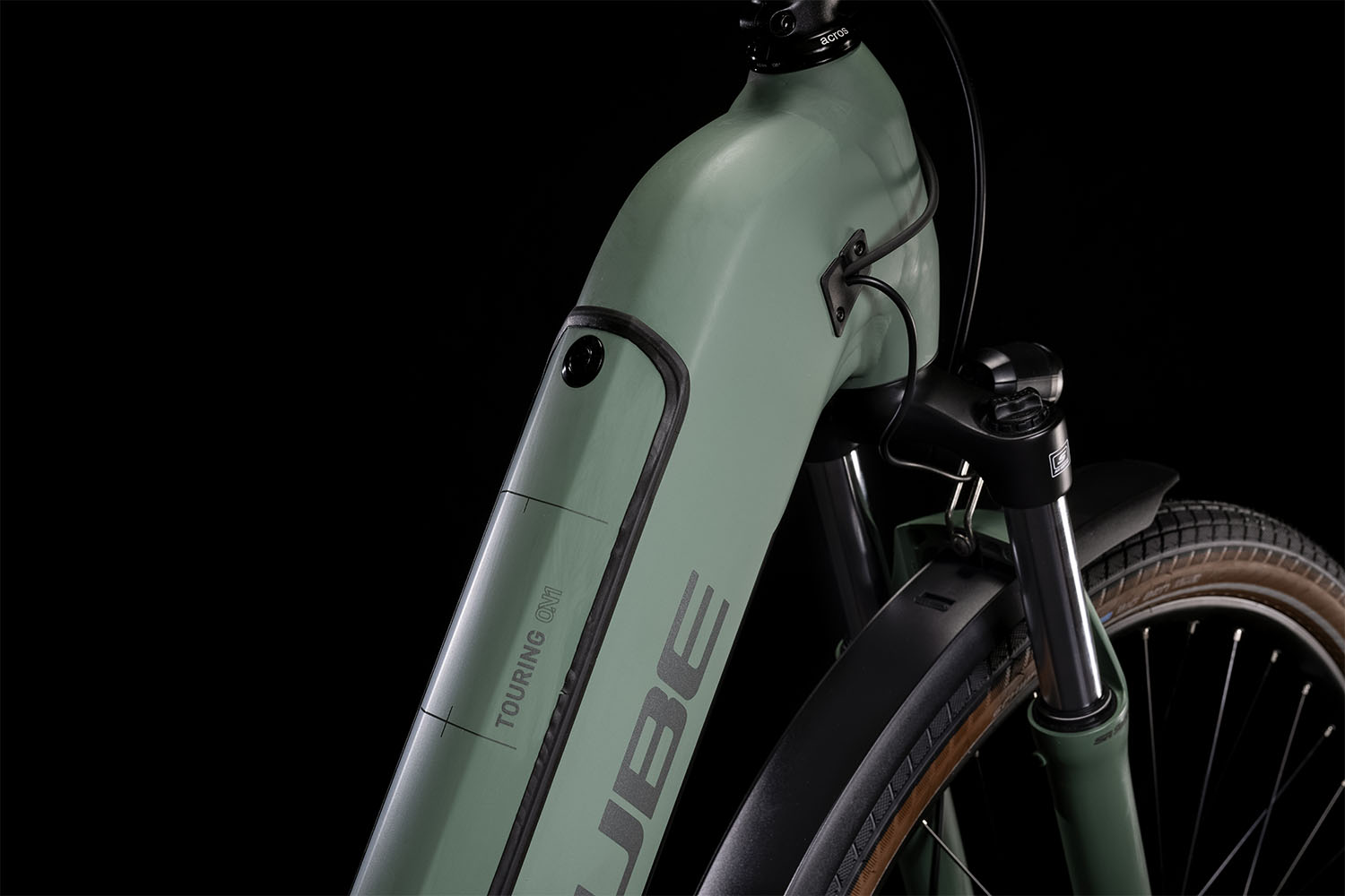Cube TOURING HYBRID ONE 500 2022 green 
