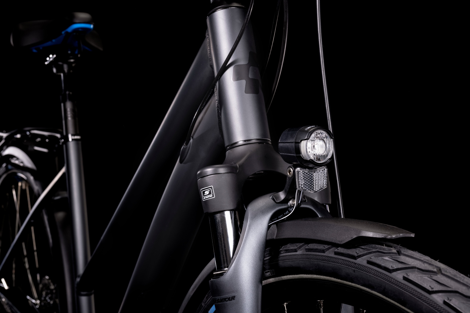 Cube TOURING ONE 2022 grey, blue S 