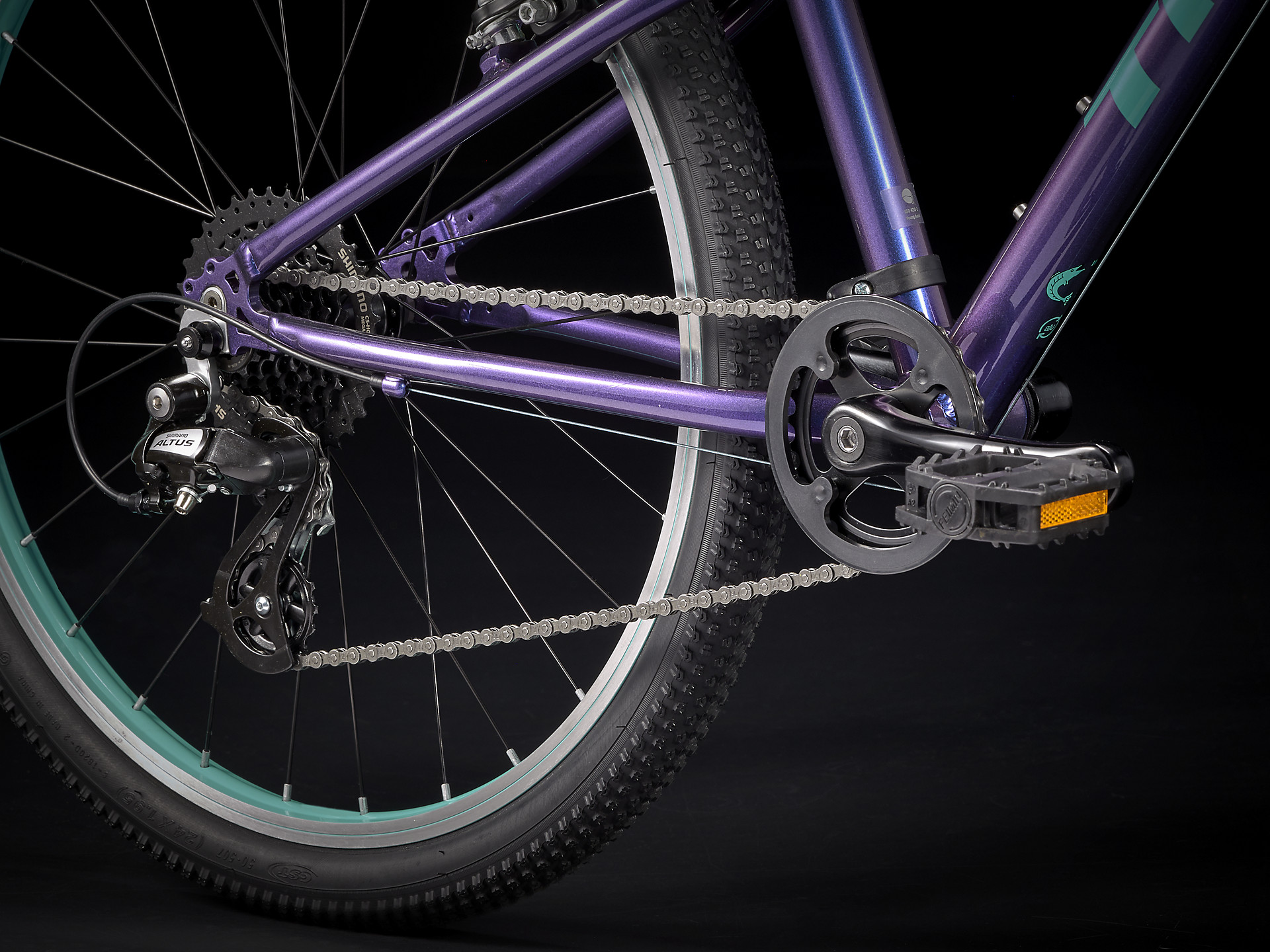 Trek Wahoo 24 2022 quicksilver roarange 